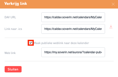 Kopieer en deel de link